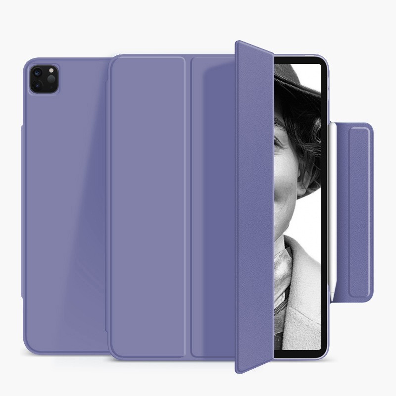 Bao Da Máy Tính Bảng Có Khóa Gài Nam Châm tương thích với iPad Pro 11 Pro 12.9 Mini 6 Air 5 Air 4 10th Generation 10.9