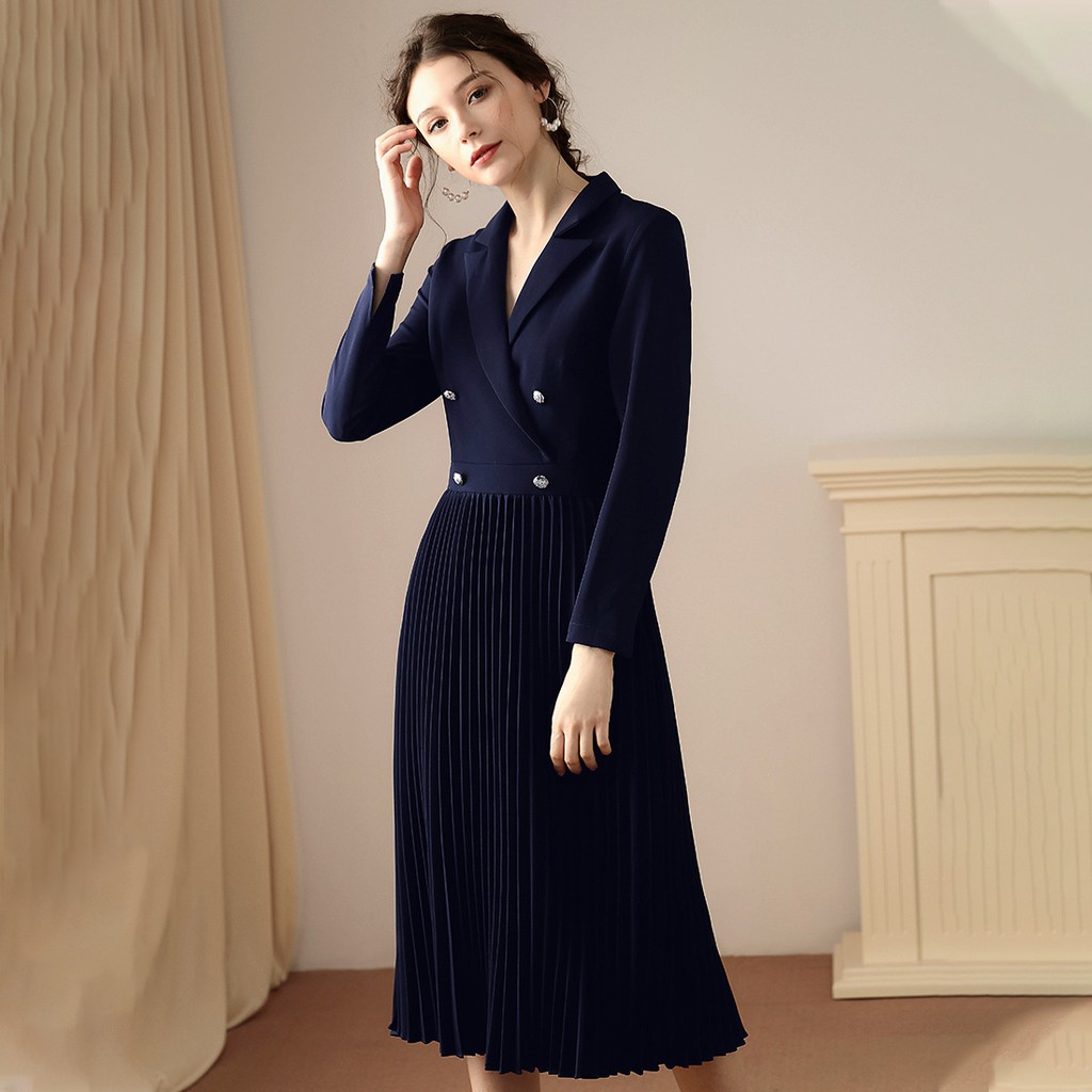 Váy vest xếp ly quảng châu cao cấp size M