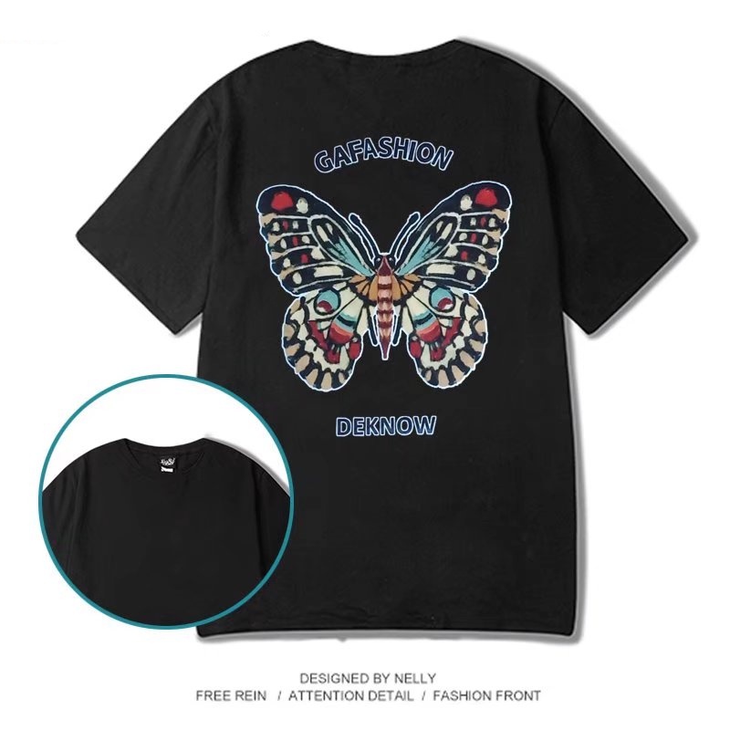 Áo Thun Tay Ngắn In Chữ Mới Dành Cho Nam Size M-8XL