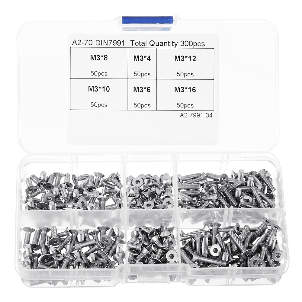 Đinh ốc chuôi lục giác M3 304