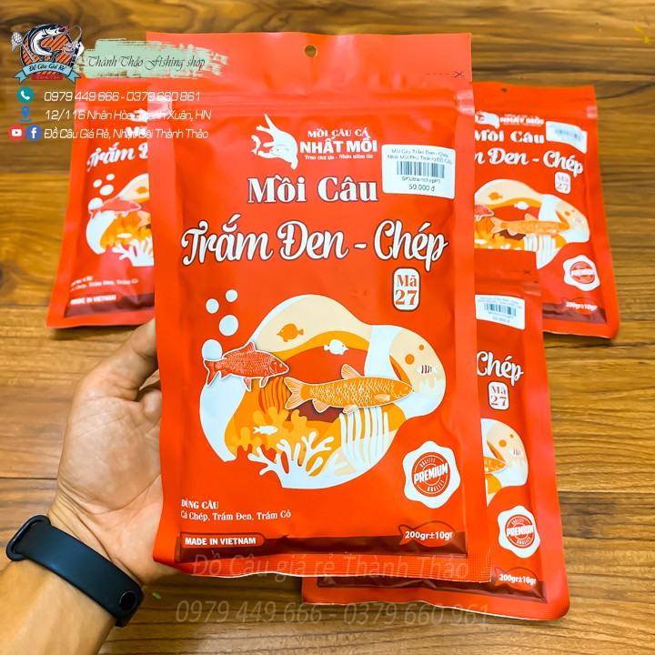 ⭐️ Nhất Mồi Phú Thành ⭐️ Gói mồi câu đen , chép, chuyên chép 54 . 63 chuyên câu Đài ản phẩm mồi câu hiệu quả, dụ cá mạnh