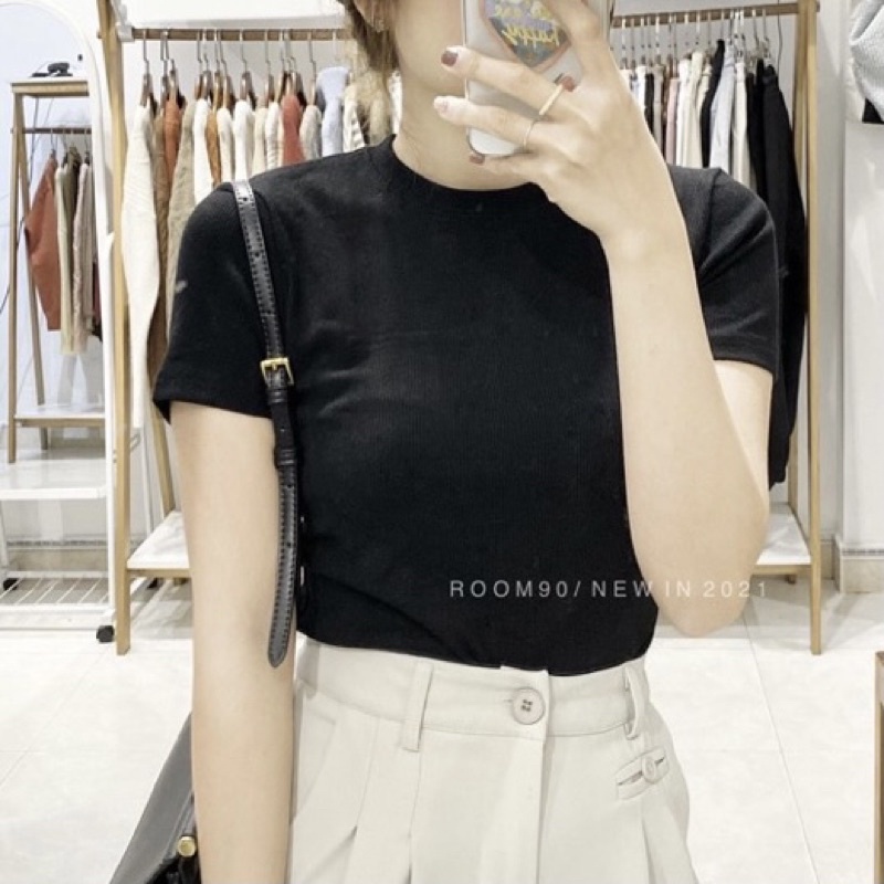 Parrso Cappuccino Fitted Croptop