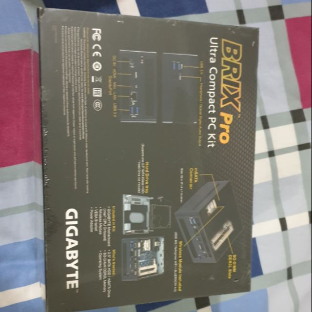Máy tính mini PC game thủ Gigabyte Brix Pro BXi7