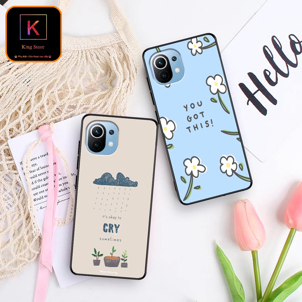 Ốp lưng Xiaomi Mi 11 Lite - Mi 11 Lite 5G - Mi 11 Lite 5G NE - Ốp in hình BlueSky - Lưng nhám viền TPU cao cấp