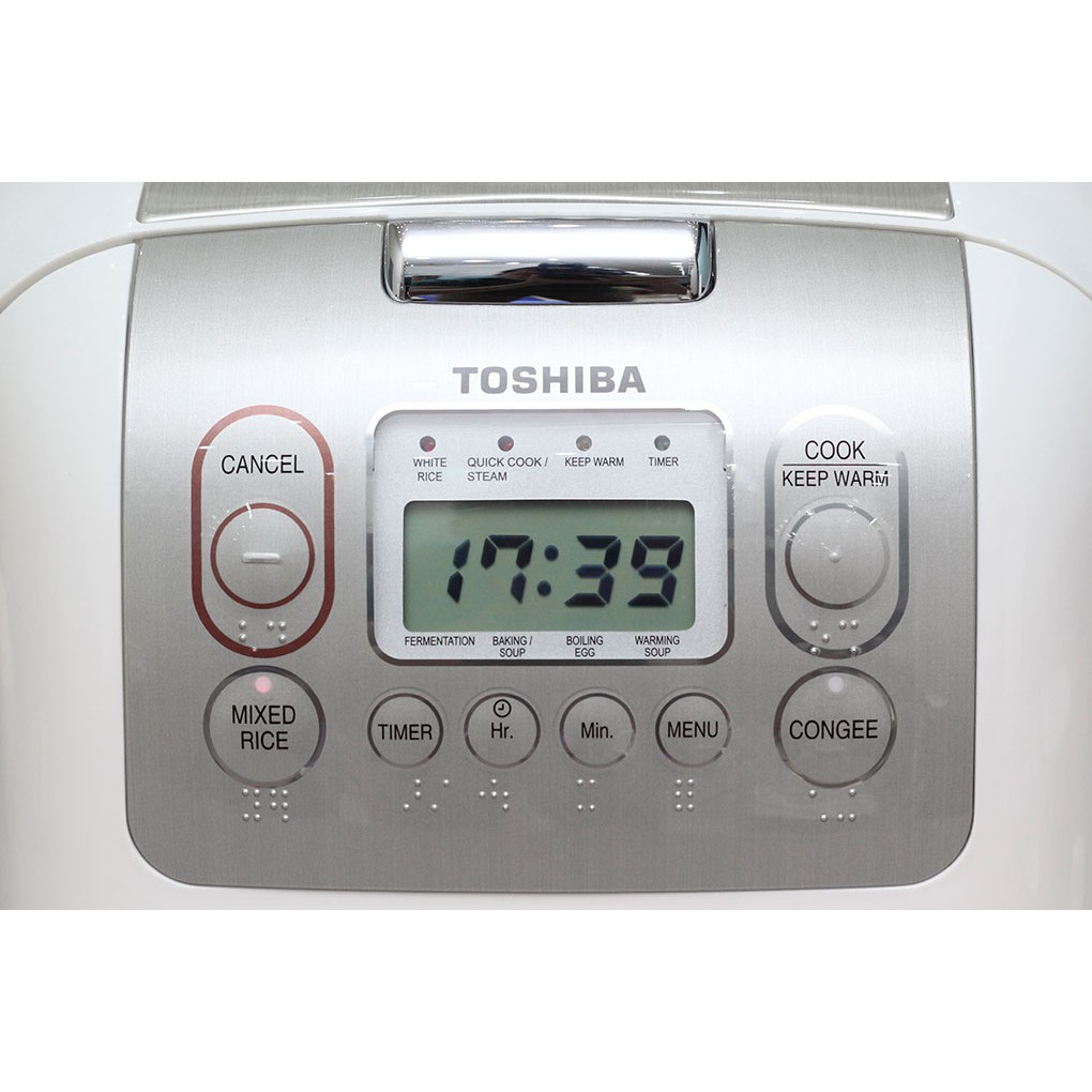 Nồi cơm điện tử Toshiba 1.8 lít RC-18NMFVN sản xuất Thái Lan