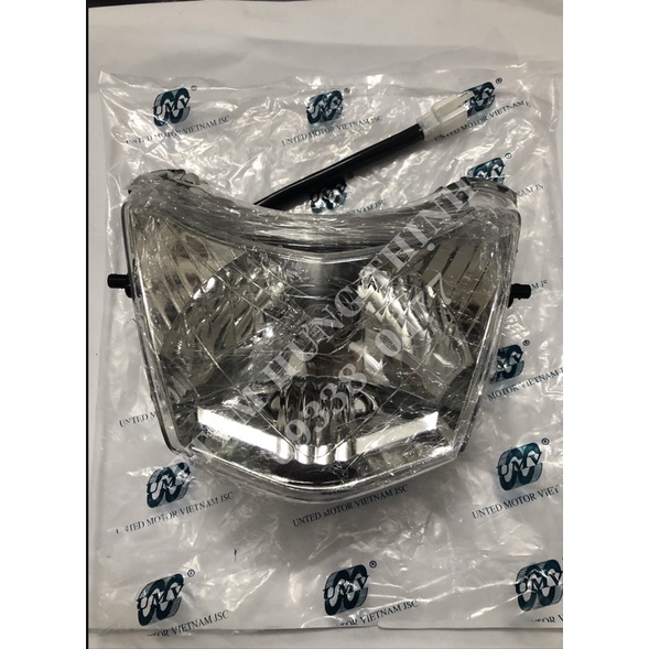Bộ Choá Đèn + Xi Nhan UMV Dày Đẹp xe Wave A 50,wa 100,waS100,wa RS100,wa cá100/wa110