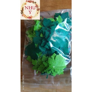 (KHO SỈ) Lá vải nỉ 🌻🌻SHOP MẦM NON NHƯ Ý 🌻