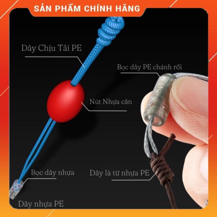 🐠 Trục Câu Đài 3260 Trục Buộc Sẵn Cước Câu Cá Tàng Hình , Có Đủ Size 🐠
