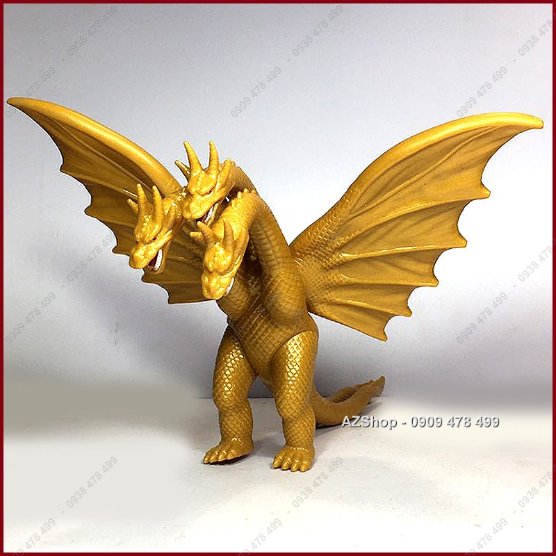 Mô Hình Rồng Dang Cánh 3 Đầu King Ghirorah - Vàng - Godzilla - 7768.1