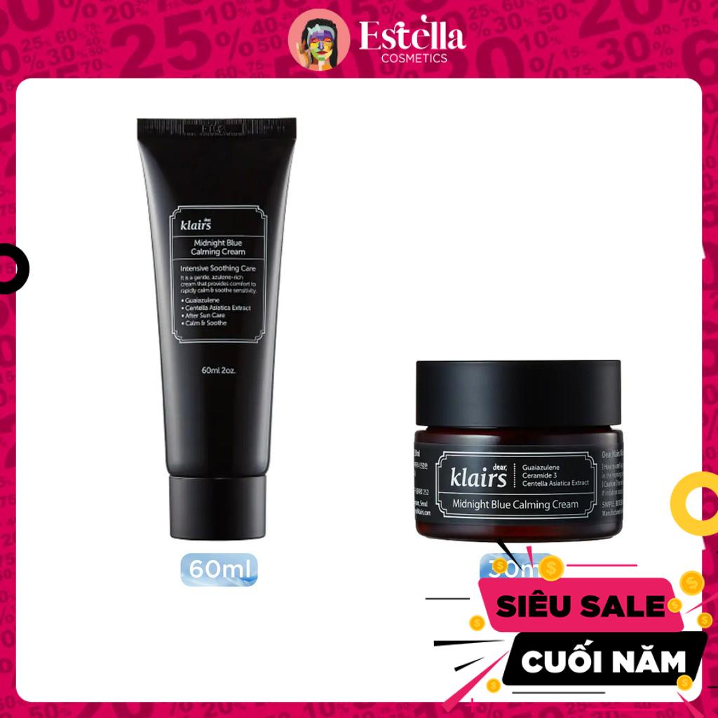 Kem Dưỡng Phục Hồi Da Ban Đêm Klairs Midnight Blue Calming Cream