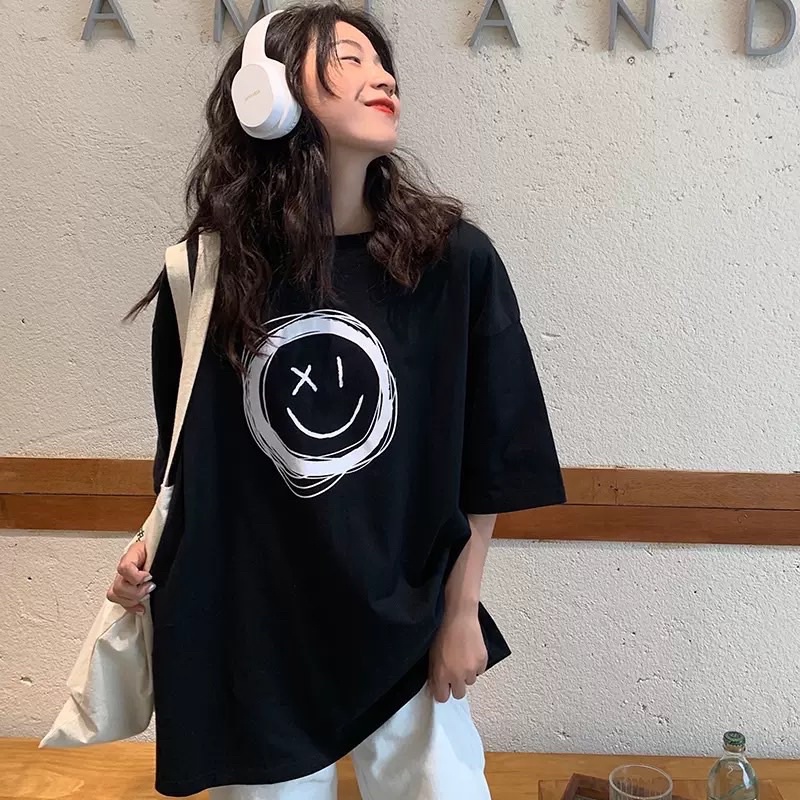 Áo thun phông nam nữ PINK tay lỡ form rộng XI Unisex