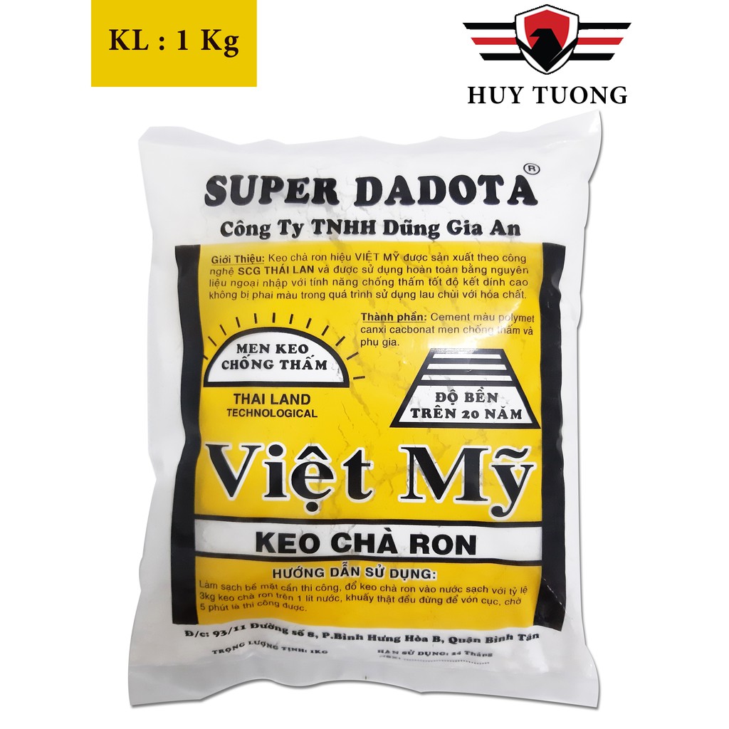 Keo chà ron (dán ron gạch, đánh trắng kẻ gạch) - Huy Tưởng