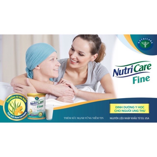 Sữa Nutricare Fine dành cho người ung thư 900g