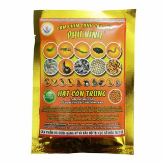 Cám Phú Vinh Hạt Côn Trùng 100g - Thức Ăn Chim Cao Cấp