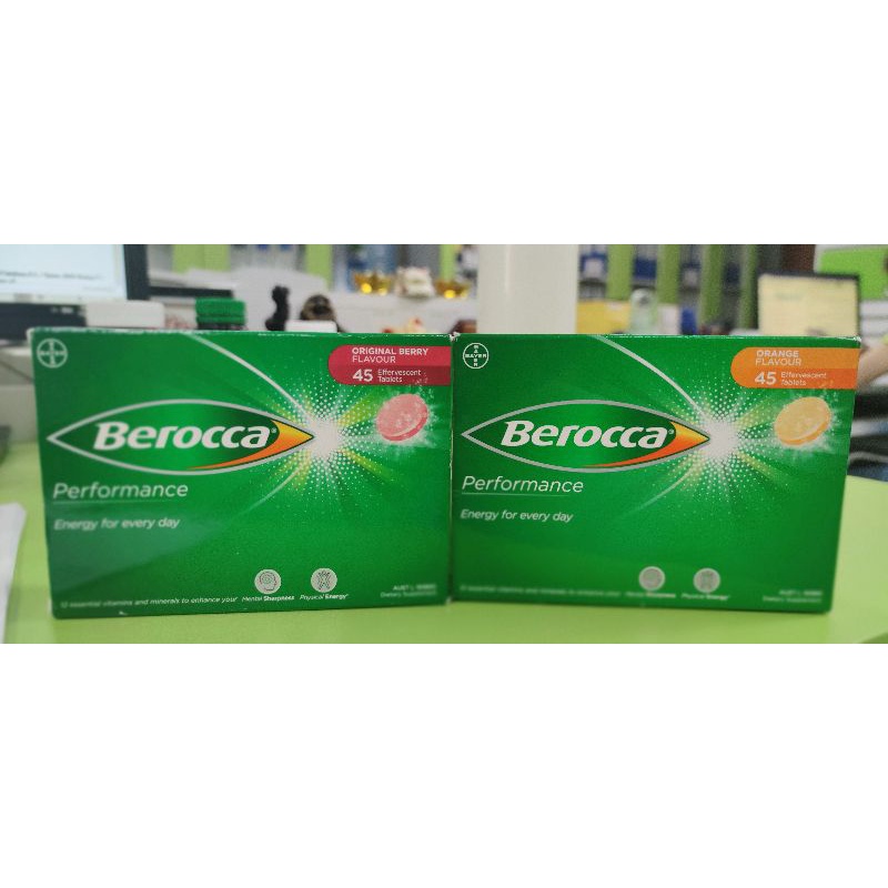 Berroca Nhập Úc, lốc 45v dâu
