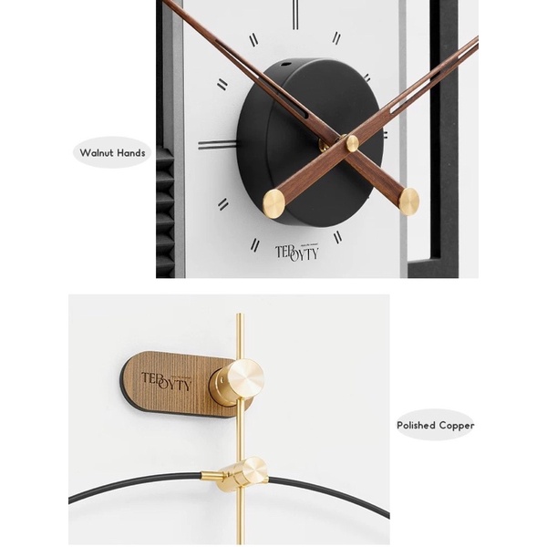 Đồng hồ treo tường Space Imagine tối giản, hiện đại phong cách Minimalism