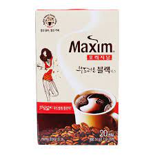 Cà phê đen Maxim Original Hàn Quốc hộp 20 gói