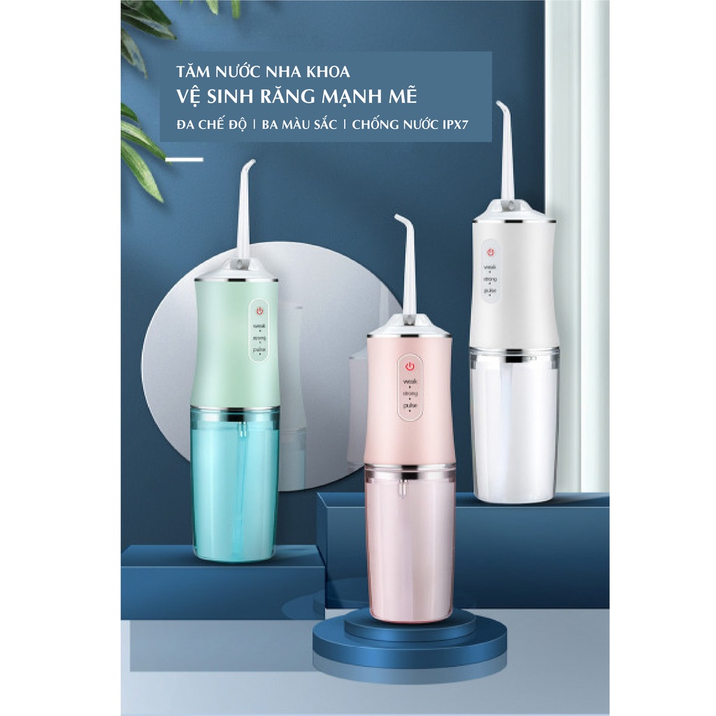 Máy Tăm Nước Oral Irrigator  Bảo hành 1 đổi 1 trong vòng 3 tháng