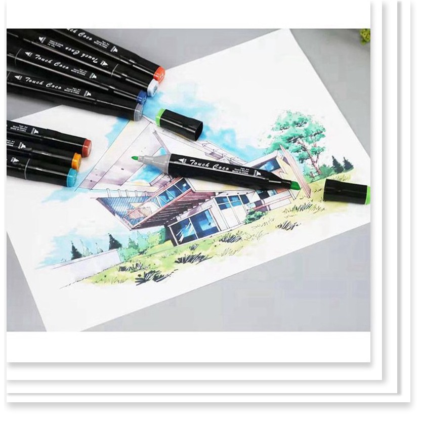 Bút tô màu nước cao cấp - Bút tô màu nước cao cấp phong cách tranh sơn dầu