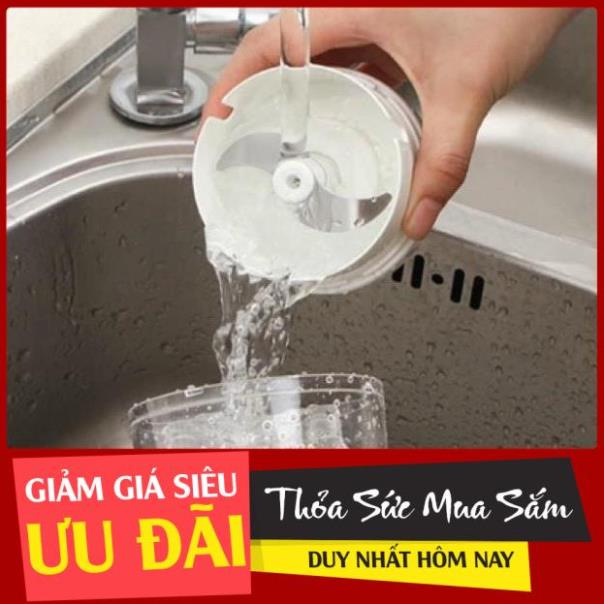 Xay tỏi ớt mini bằng tay Mini Food Chopper, máy xay thịt thực phẩm [Giá sốc] .