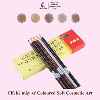 Chì kẻ mày xé Coloured Soft Cosmetic Art Nhật Bản