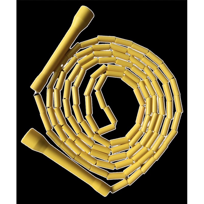 DÂY NHẢY BEADED MÀU ĐƠN - FREE STYLE - SKILL - JUMP ROPE VN - MÀU TRẮNG