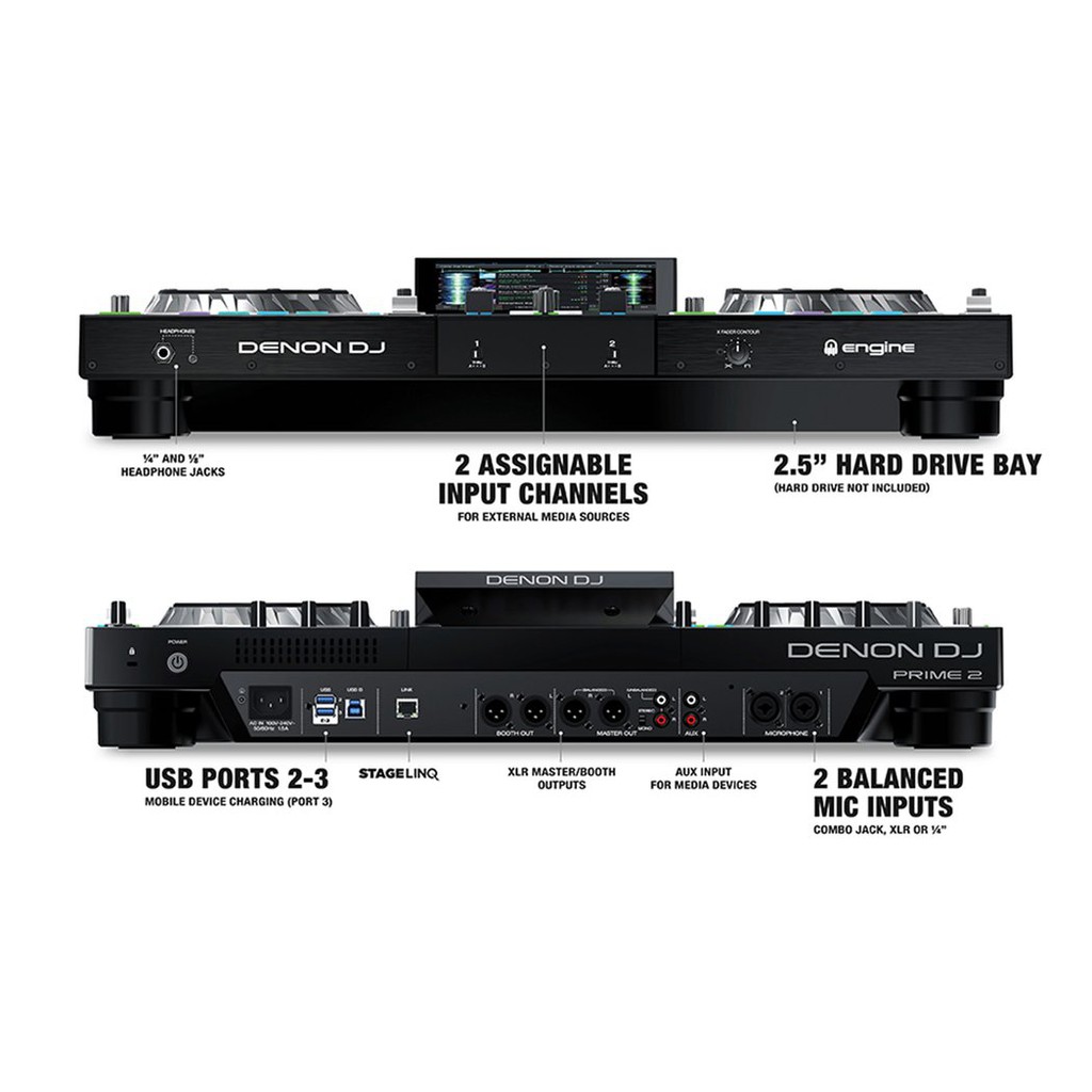 Bàn Dj Denon Prime 2