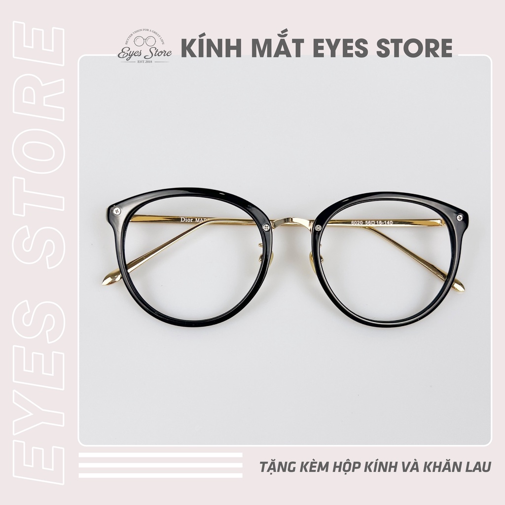 Gọng Kính Cận Nam Nữ EYESSTORE 6020 - Kim Loại