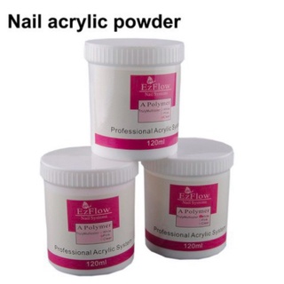 Bột nhúng - đắp móng - đắp hoa cực dẻo EZFLOW 120g chính hãng rất mịn và dẻo, không vón cục - Polymer Nail Powder