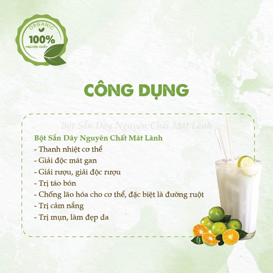 [100% BỘT THẬT] Bột Sắn Dây Ta Nguyên Chất Mát Lành - Nhà Làm Chất Lượng - Không Pha Trộn | BigBuy360 - bigbuy360.vn