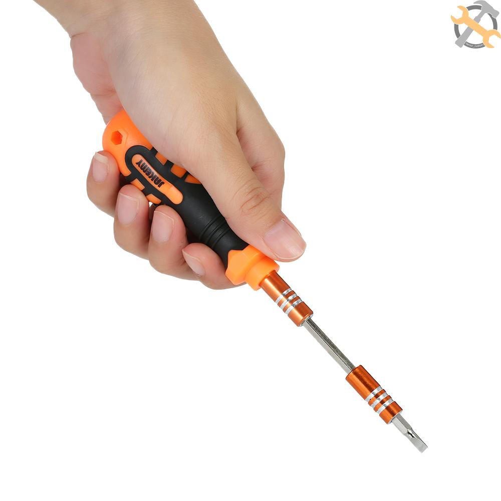 cust-JAKEMY 33 in 1 Screwdriver Set Precision Magnetic Screw-driver Bits Screw Driver Multi-functional Repair Tool Kit Electronic Maintenance for iPhone Mobile Phone Tablets Watch PC Laptop Digital Camera JM8101