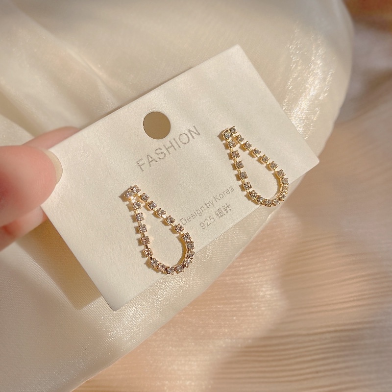 Bông Tai Đính Đá Toàn Diện Thời Trang Chất Lượng Cao 2022 Dành Cho Nữ