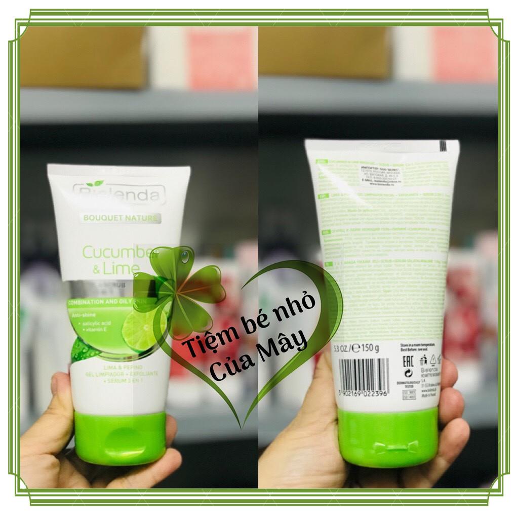 Sữa rửa mặt cho da dầu, nhờn Bielenda nội địa Balan ( vị dưa chuột và chanh) | BigBuy360 - bigbuy360.vn