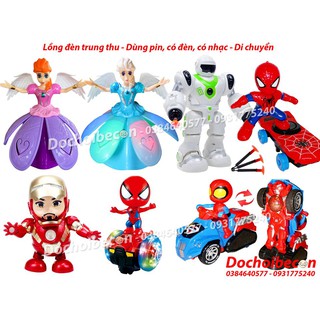 Đồ chơi pin: Có đèn, nhạc, di chuyển (Nhiều mẫu) Nhóm D - Không kèm pin