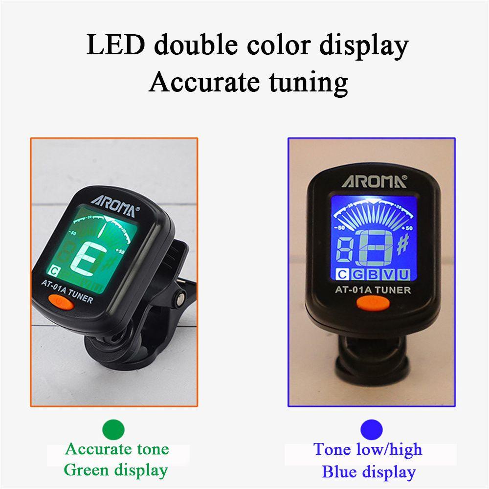 Dụng Cụ Lên Dây Đàn Guitar Màn Hình LCD Trong Suốt