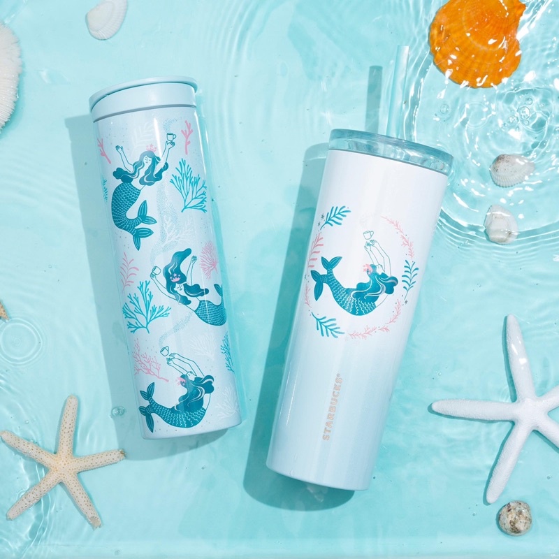 BST Ly Bình giữ nhiệt kỷ niệm Siren’s Coral Treasure Starbucks VietNam