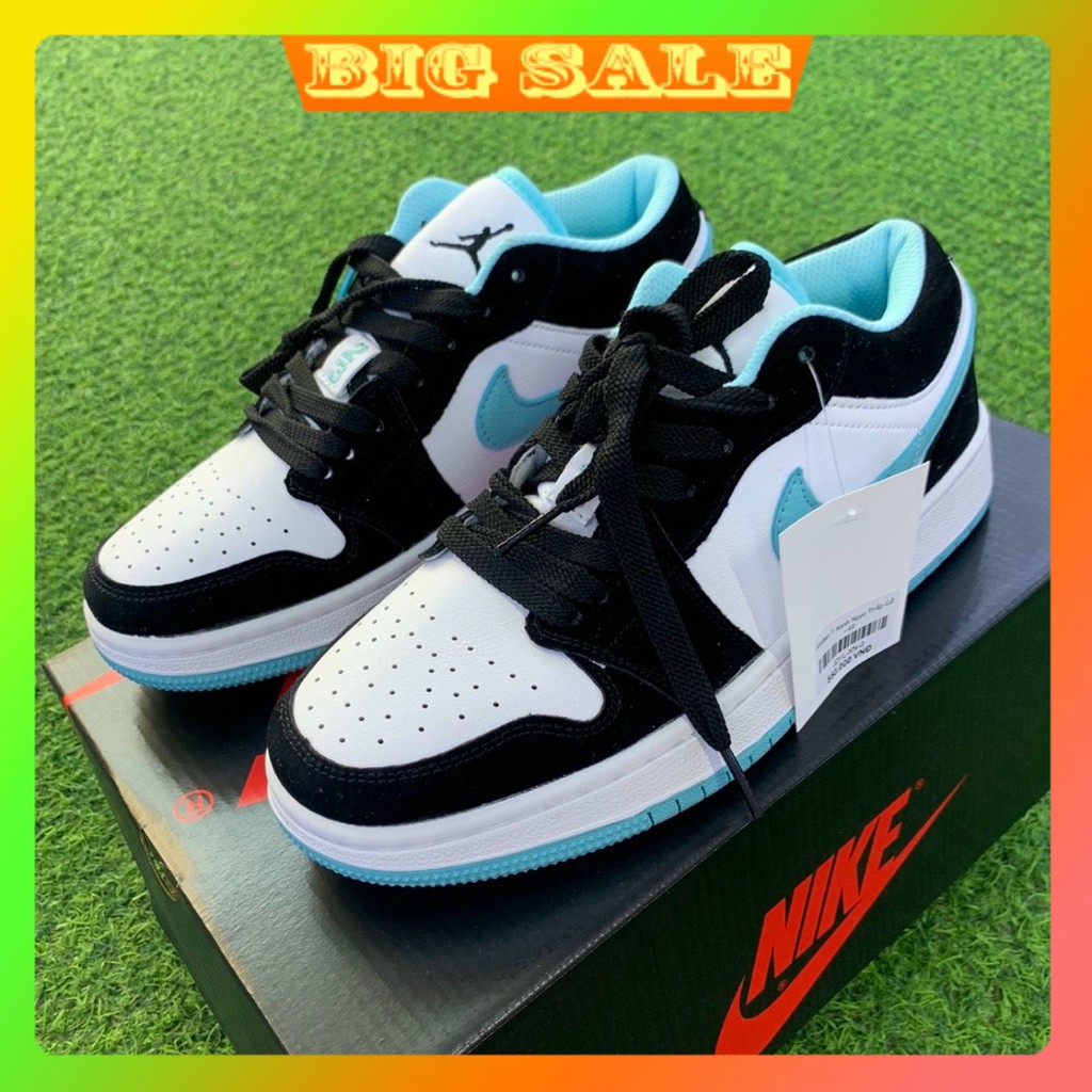 Giày Jordan1_Low_Xanh-Đen Sneaker Nam chất lượng cao, giá rẻ nhất thị trường toàn quốc