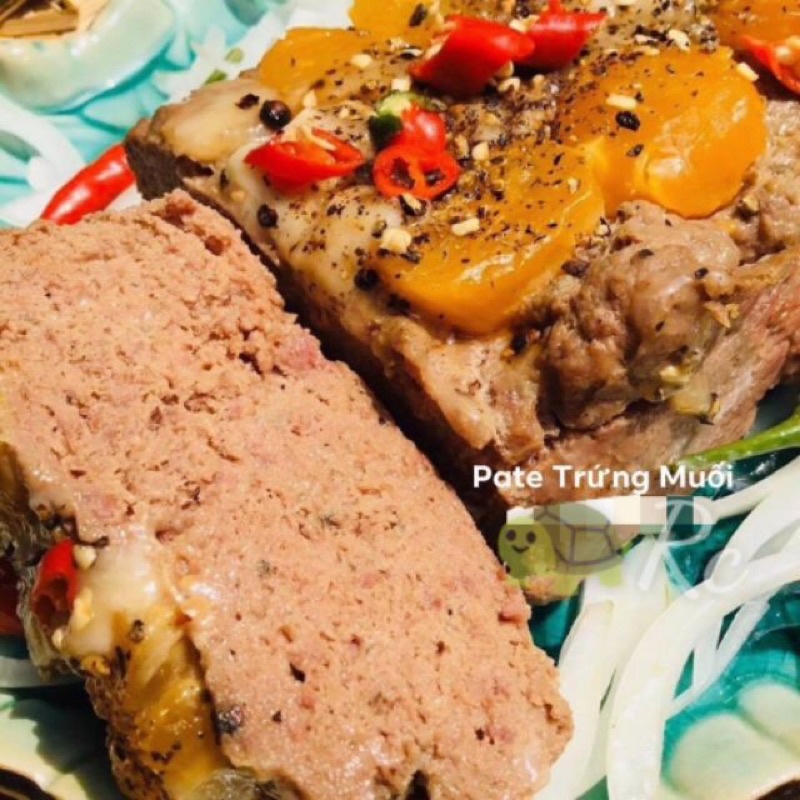 PATE TRỨNG MUỐI NGUYÊN QUẢ 500gr