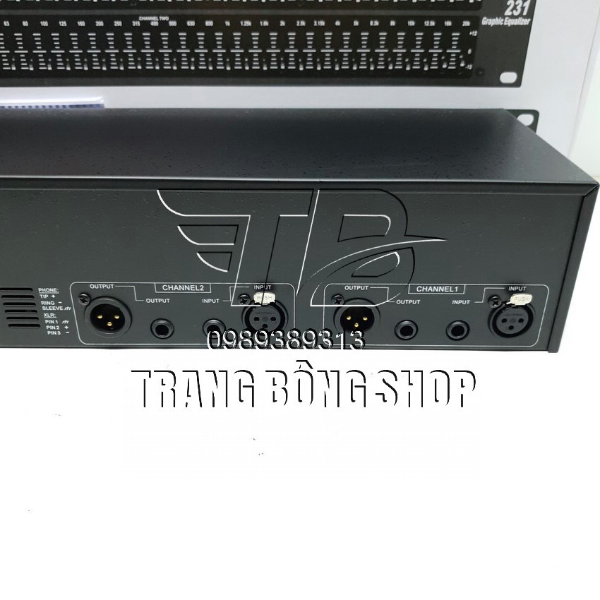 Lọc xì equalizer cao cấp DBX 231 ( HÀNG LOẠI 1)