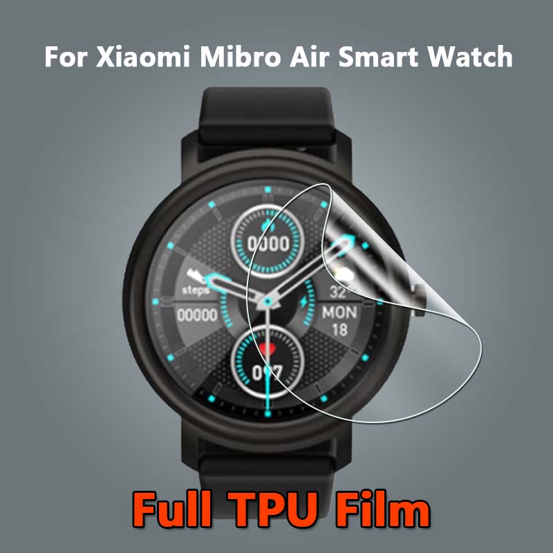 1 / 3 / 5 / 10 Miếng Dán Bảo Vệ Màn Hình Đồng Hồ Thông Minh Xiaomi Mibro Air Xpaw001 / Gps Siêu Mỏng Chống Trầy Xước Kính Cường Lực