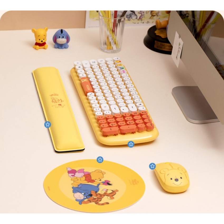 Chuột Không Dây Hình Gấu Pooh / Heo Dễ Thương