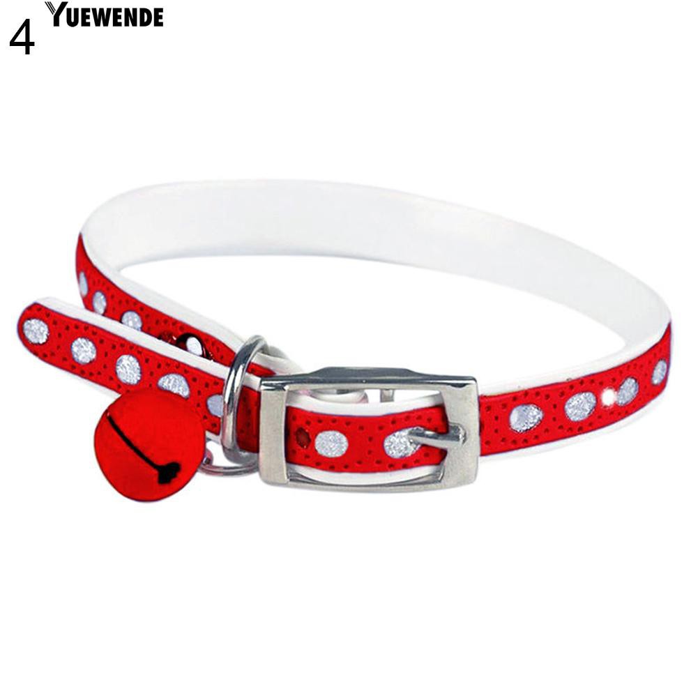 Vòng cổ da phối chuông cho thú cưng