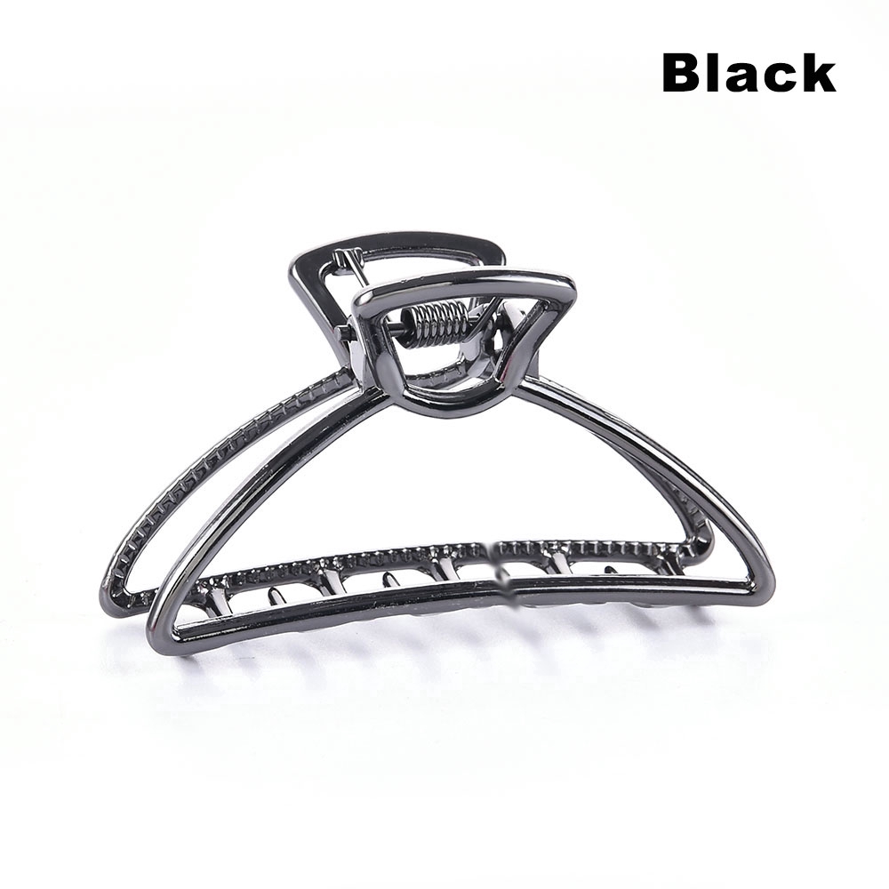 Kẹp gắp tóc bằng hợp kim thời trang đơn giản thanh lịch cho nữ