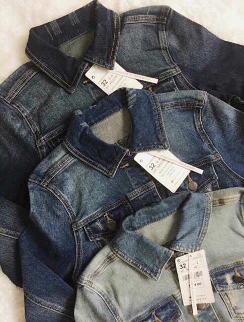 Áo khoát jeans xuất khẫu