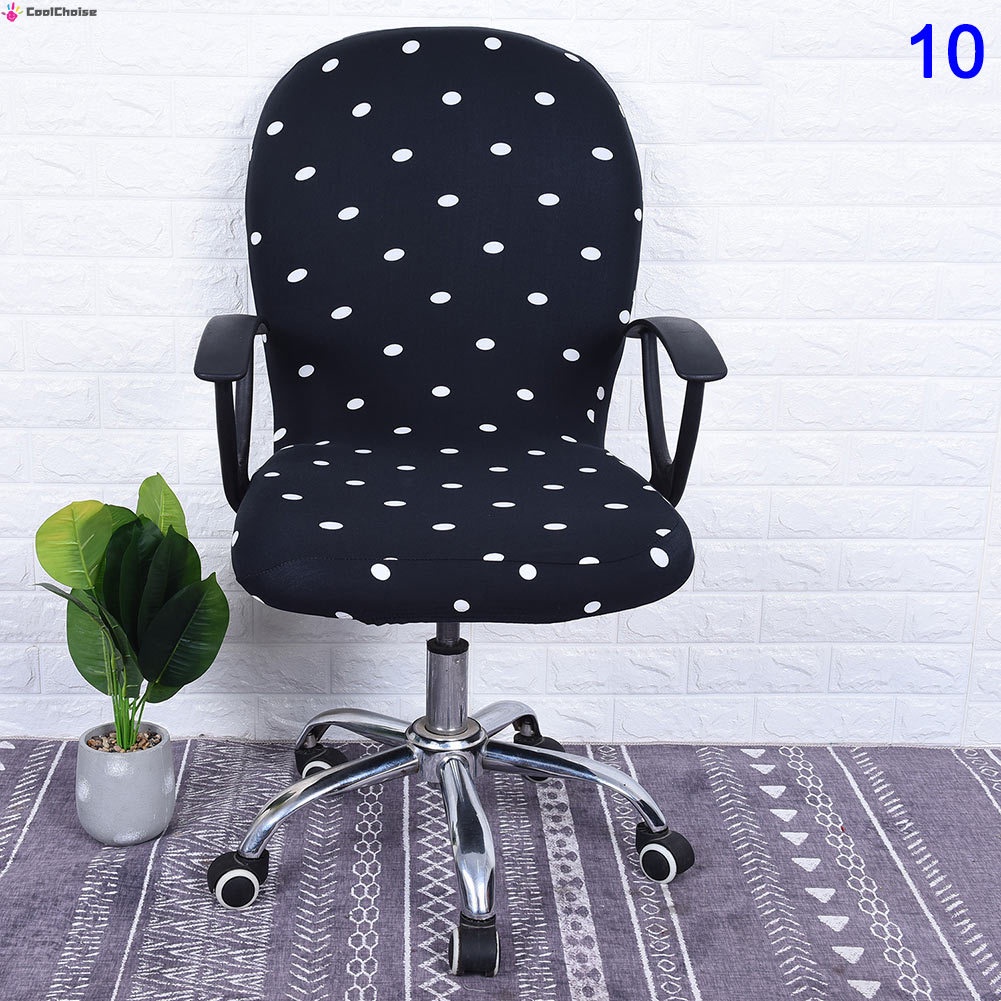 Vỏ Bọc Ghế Xoay Co Giãn Có Thể Tháo Rời Tiện Dụng Cho Văn Phòng