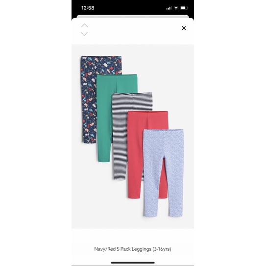 Sét 5 quần legging next sale