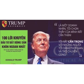 Sách - Combo Bất Động Sản Donald Trump (Bộ 4 cuốn)