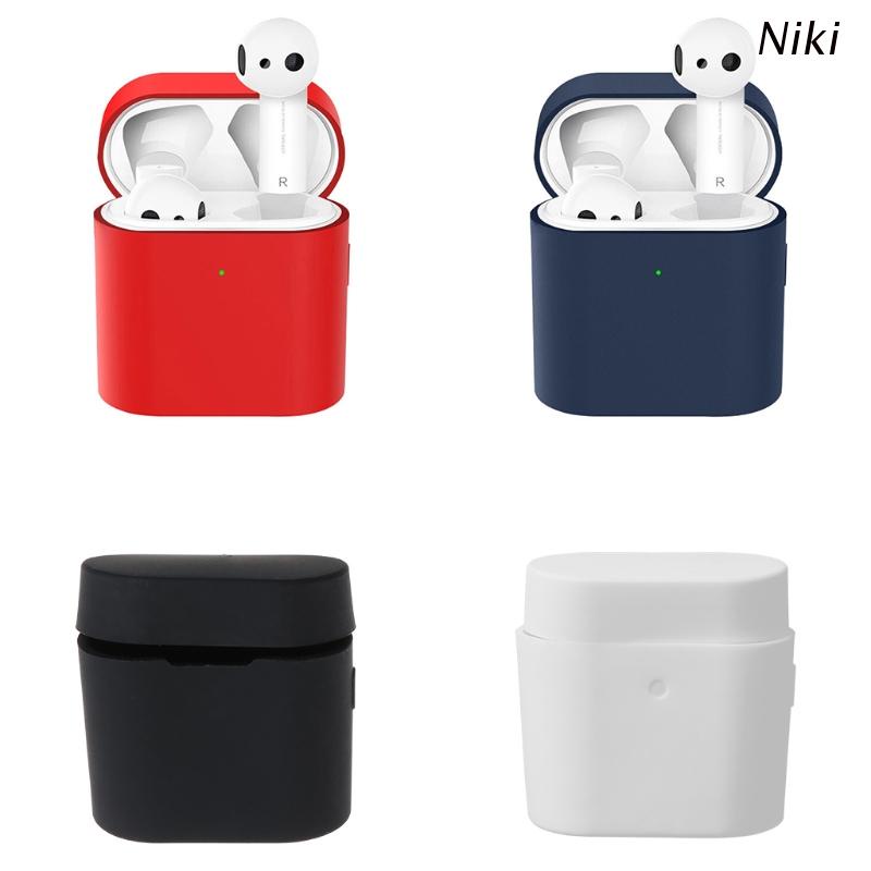 Vỏ Bảo Vệ Hộp Sạc Tai Nghe Bluetooth Không Dây Xiao-mi Air 2 Bằng Silicon Chống Trầy | BigBuy360 - bigbuy360.vn