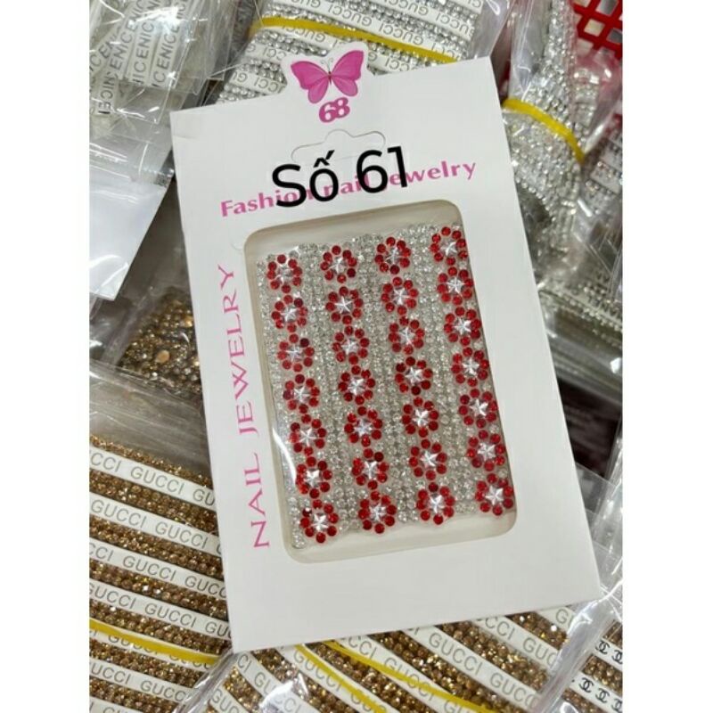 đá hot kiểu dán móng