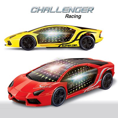 Đồ chơi xe điện Lamborghini phát nhạc + đèn vui nhộn cho bé